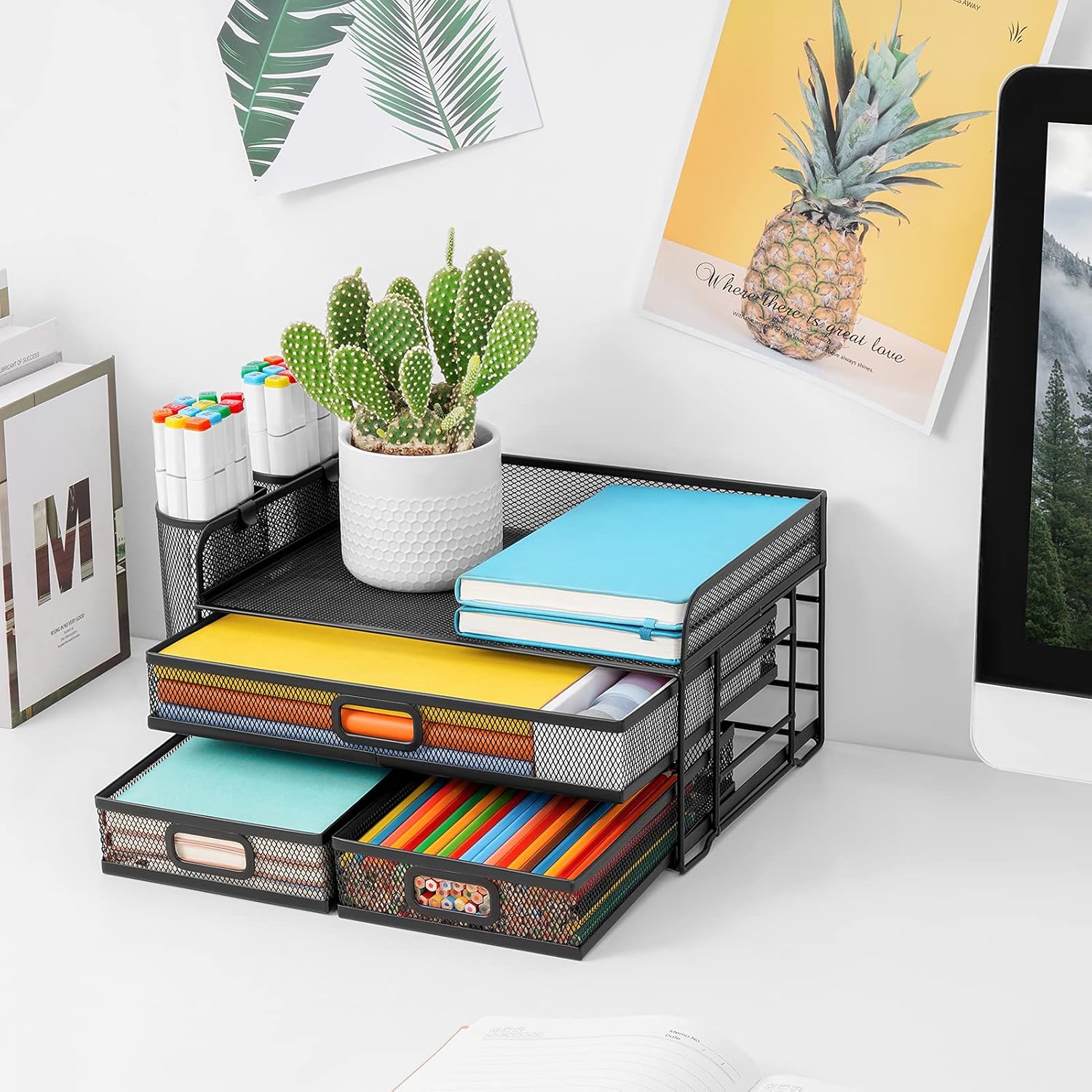 5 Dark Desk Organizers That Make Your Home Office Feel Like a Luxury Studio Under $35