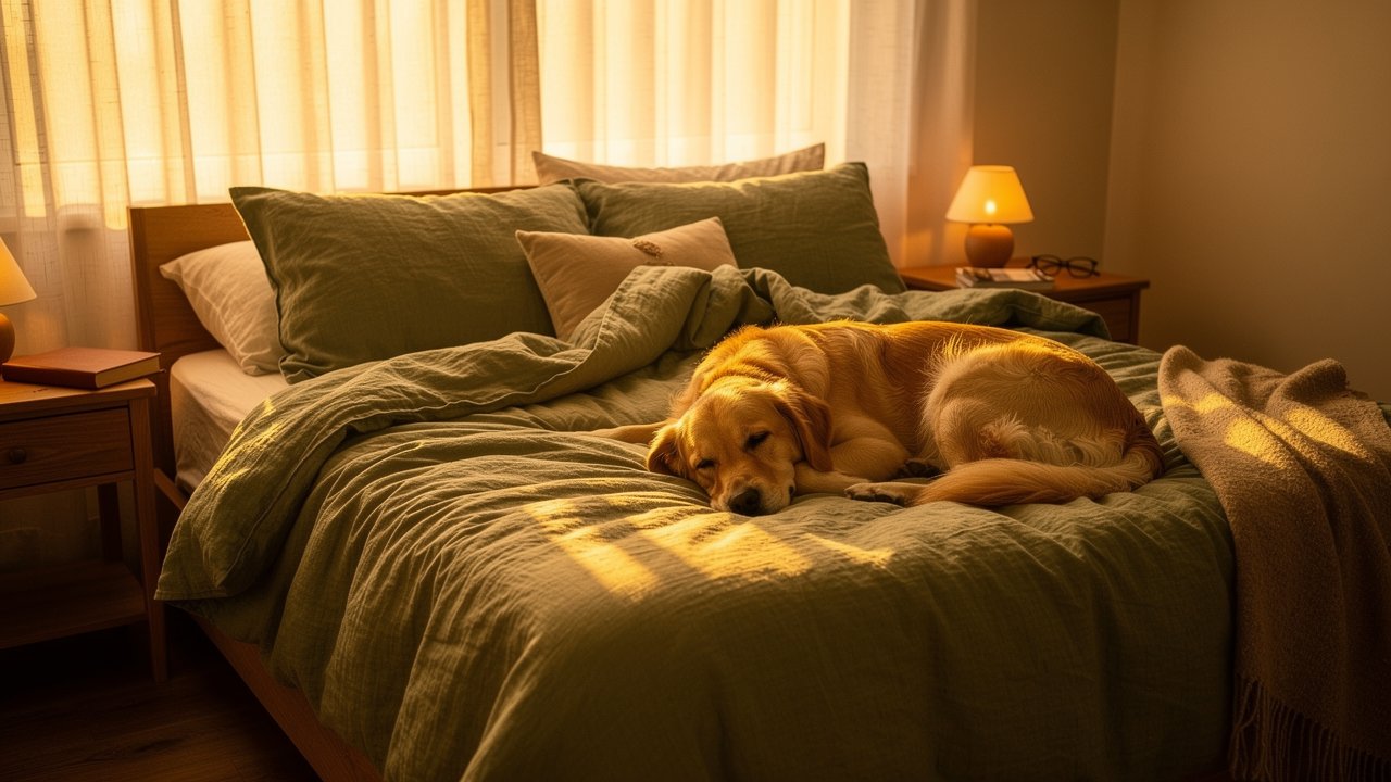 Pet-Friendly Bedroom Bedding: Luxury Comfort That Handles Fur