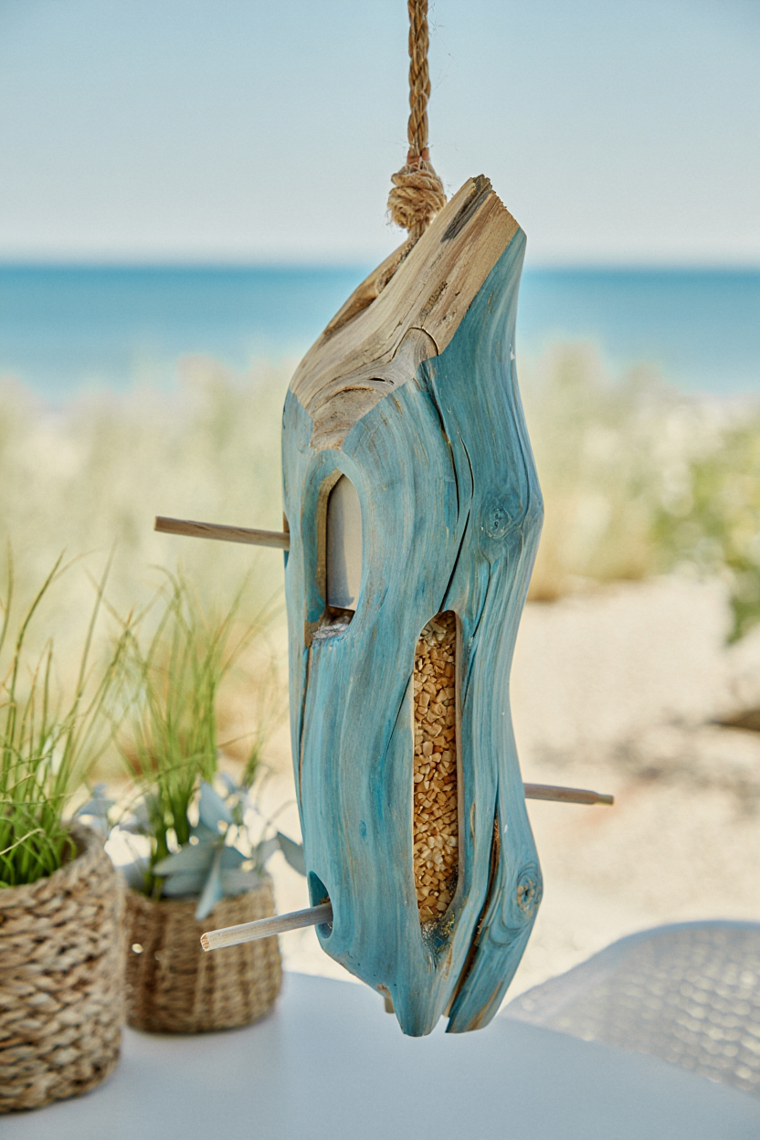 Style Your Garden: Coastal Bird Feeders That Double as Outdoor Decor for $13–$35